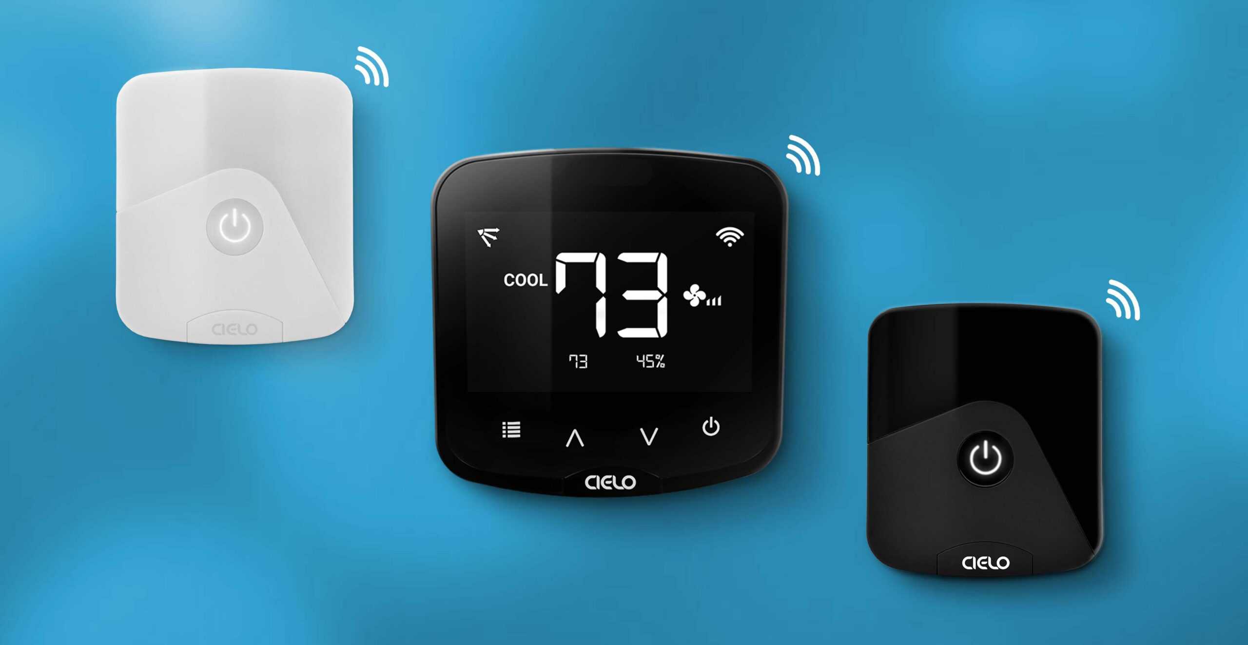 Manage your room temperature and humidity with Cielo smart AC controllers.
